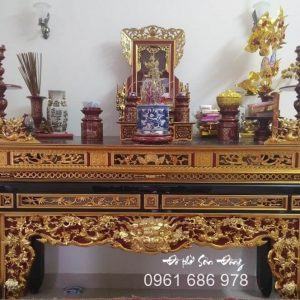 Bàn thờ án gian Tứ Linh hóa