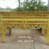 Bàn thờ án gian Tứ Linh hóa gỗ mít