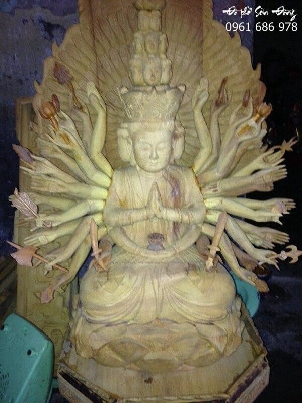 Tượng Phật Bà Thiên Thủ Thiên Nhãn