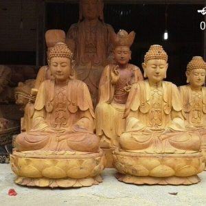 Tượng Tam Thế Phật-1