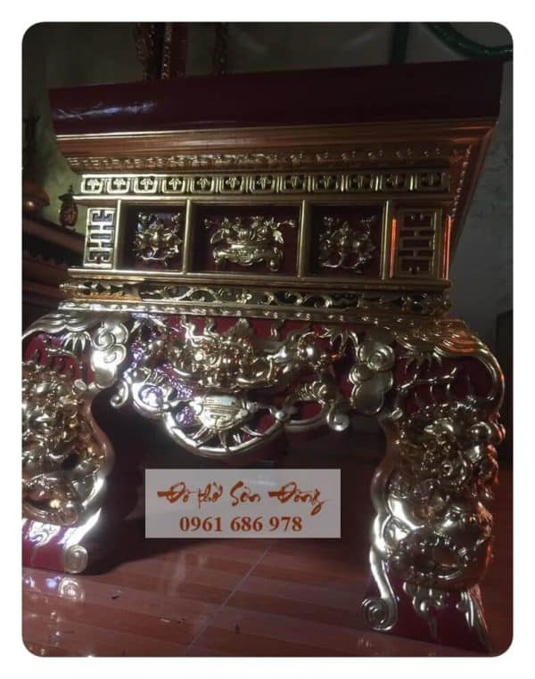 Bản đền bản cảnh thiết kế kiểu cổ