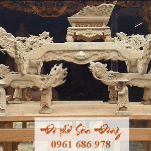 Mẫu kiệu thờ Bát cống nhỏ