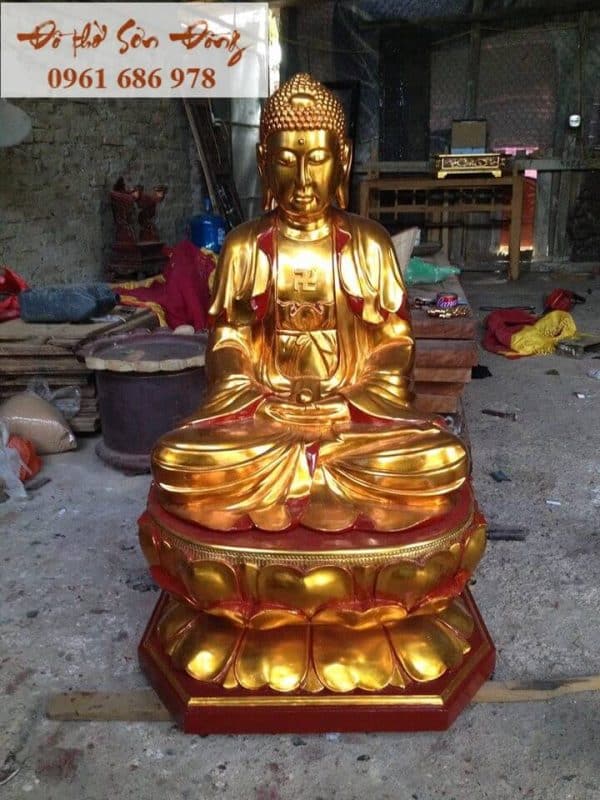 Tượng Phật A di đà Sơn Đồng