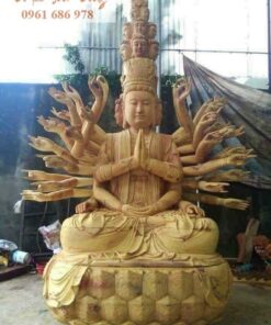 Tượng Phật Bà Quan Âm nghìn mắt nghìn tay