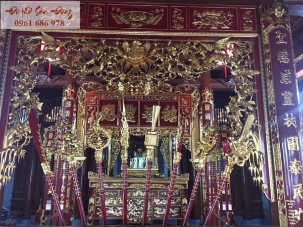 Thiết kế thi công đền thờ