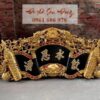 Cuốn thư câu đối quả bầu đẹp tinh xảo