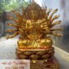 Tượng Phật Bà thếp vàng