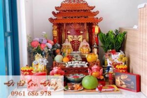 Bàn thờ Thần Tài - Thổ Địa: Biểu tượng tâm linh của sự thịnh vượng