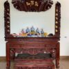 Cuốn thư câu đối gỗ gụ
