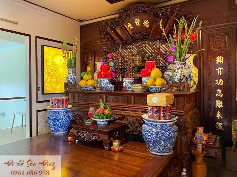 Sập Thờ: Nét Đẹp Cổ Kính Trong Không Gian Thờ Cúng Việt